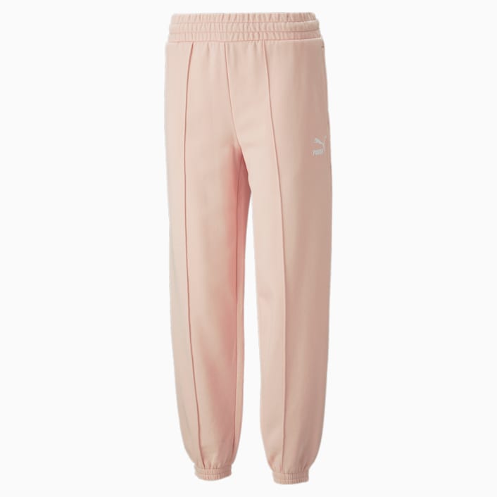 Puma pink sweatpants sales