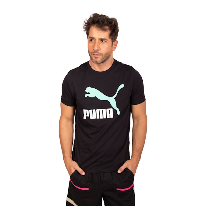 Camiseta deportiva Puma Hombre con Logo PUMA