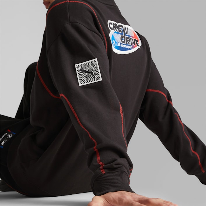 BMW M Motorsport Garage Crew Men s Sweatshirt PUMA