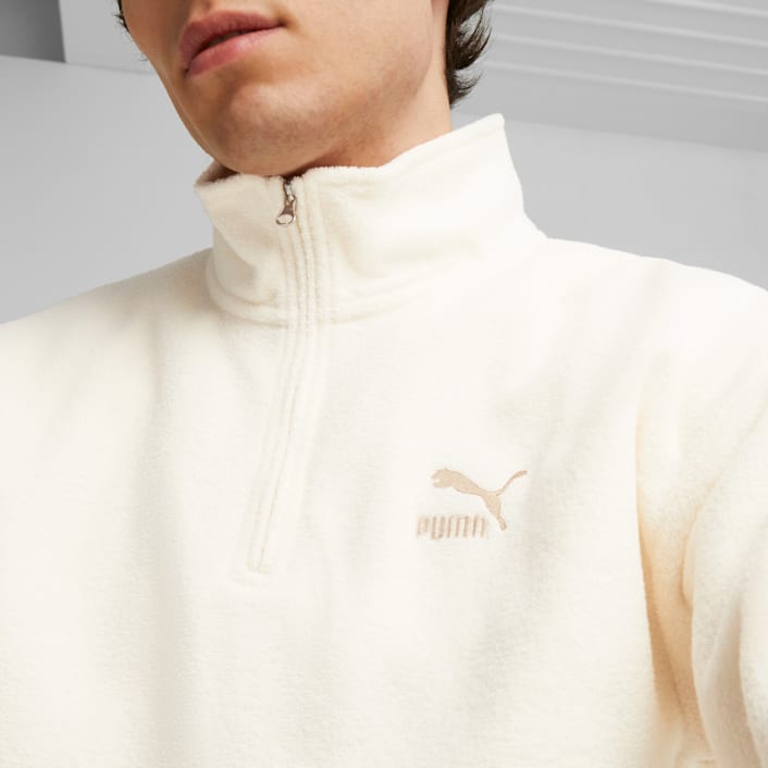 Puma furry online slides zip