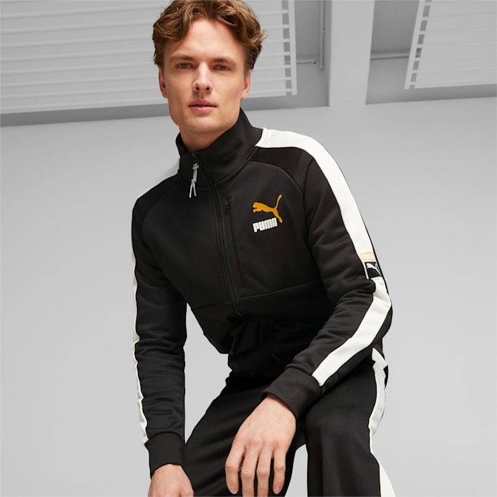Puma t7 track jacket black new arrivals