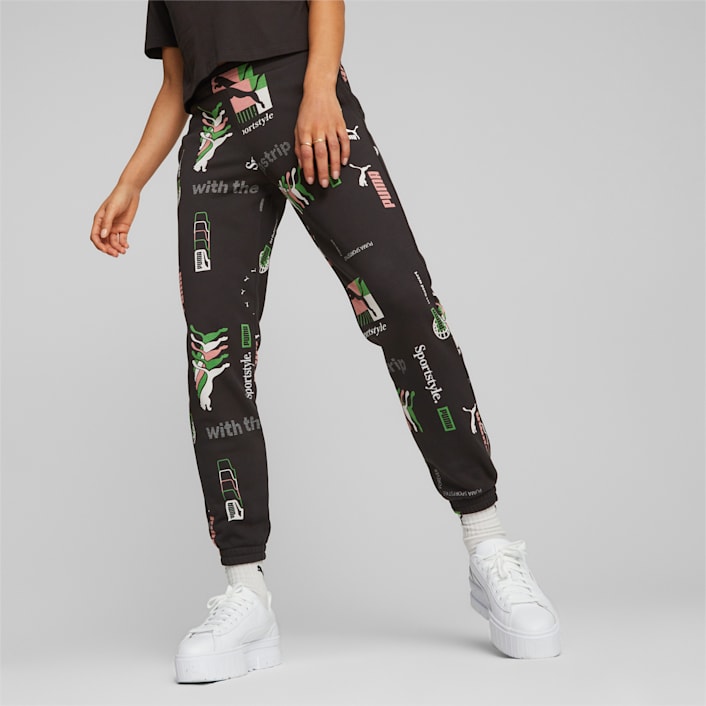 Women's puma sweatpants sale
