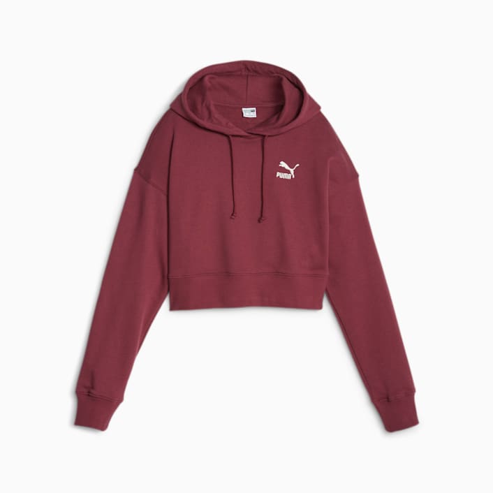Maroon puma hoodie clearance