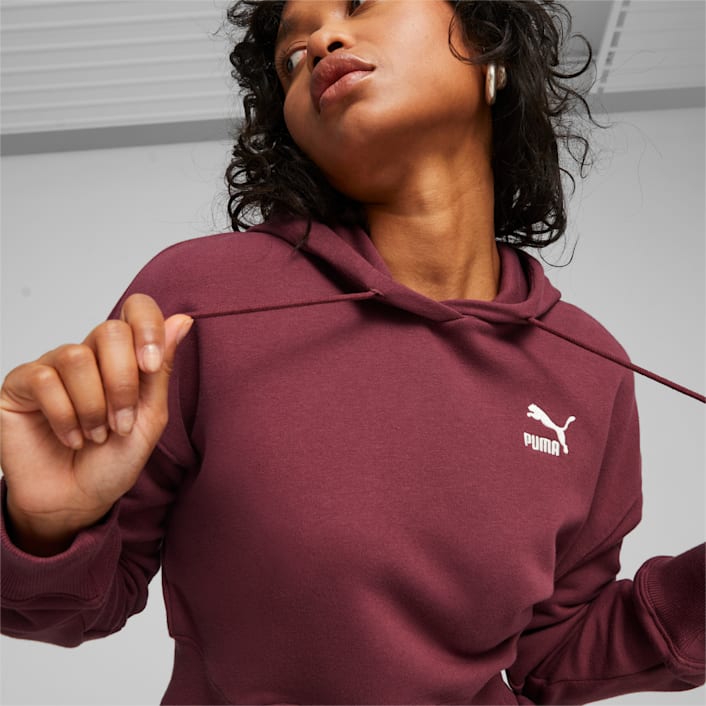 Maroon puma hoodie 2025