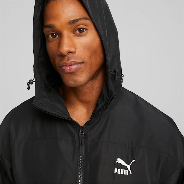Men s Hooded Windbreaker
