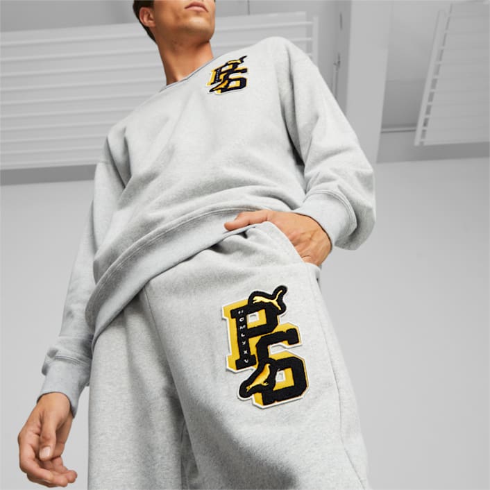 Men's puma clearance sweatpants
