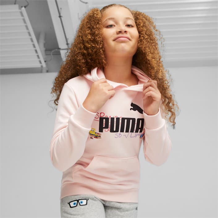 Girls puma hoodies sale