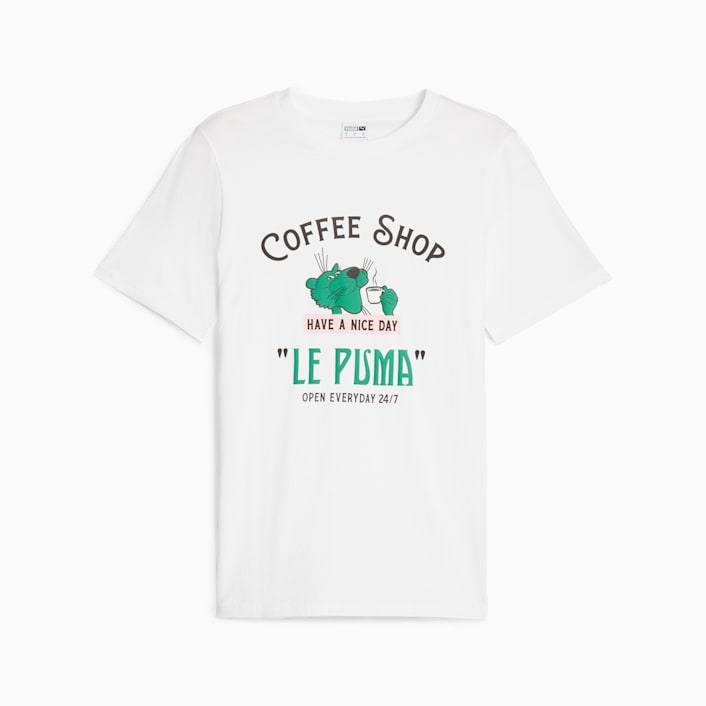 LE PUMA Graphic Tee T shirts Tops PUMA