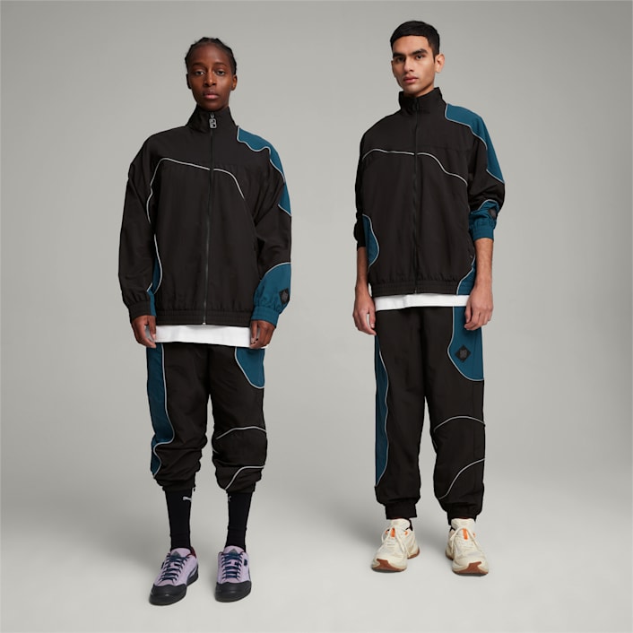 Puma reflective tracksuit cheap