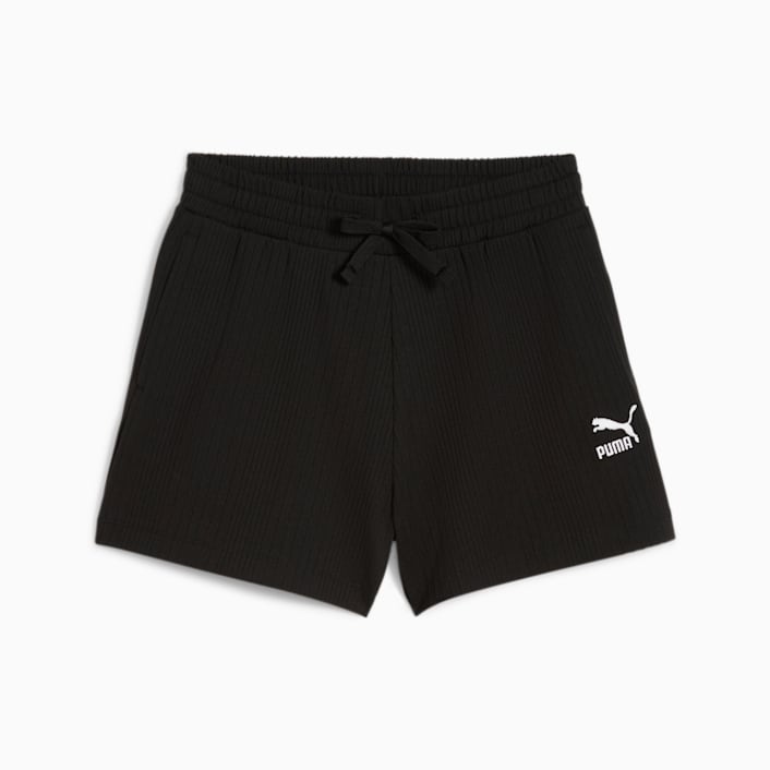 Shorts Mujer CLASSICS en Talla XL en Negro PUMA