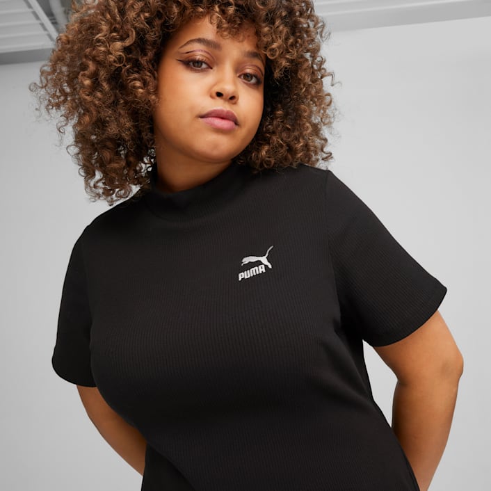 CLASSICS Ribbed Dress Dresses Skirts PUMA