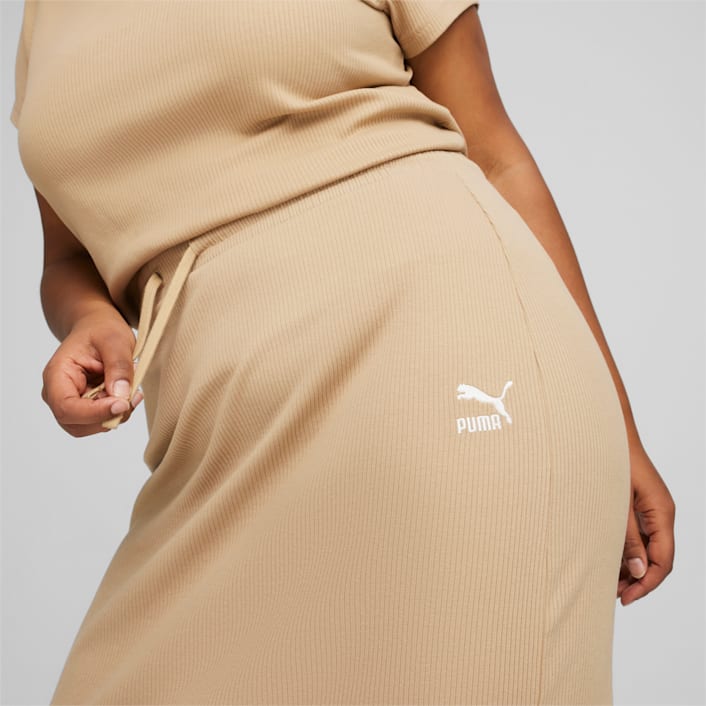 CLASSICS Women s Ribbed Midi Skirt Classics PUMA