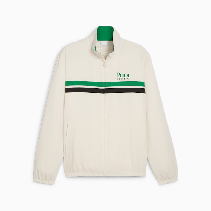 Green puma clearance track jacket