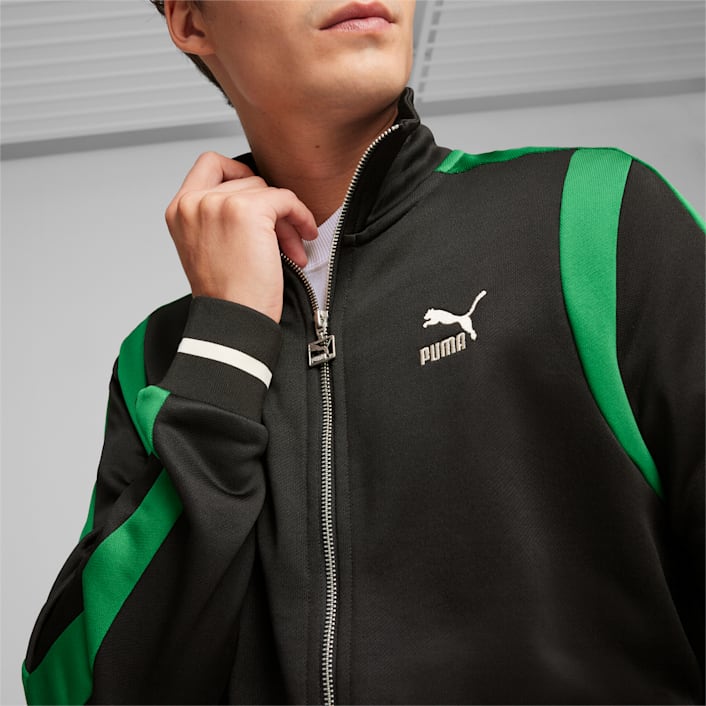 AlmaSport - Puma Classics T7 Track Jacket Μπλε/Κόκκινο -25% 🔥 OFF