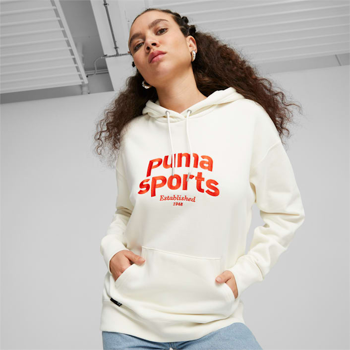 PUMA Team Women s Hoodie Crews Hoodies PUMA