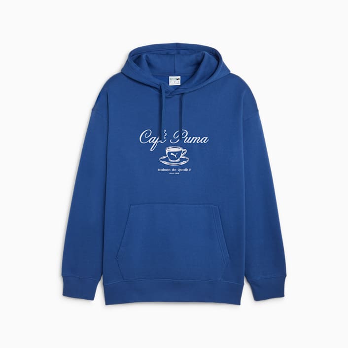 Royal blue puma hoodie discount