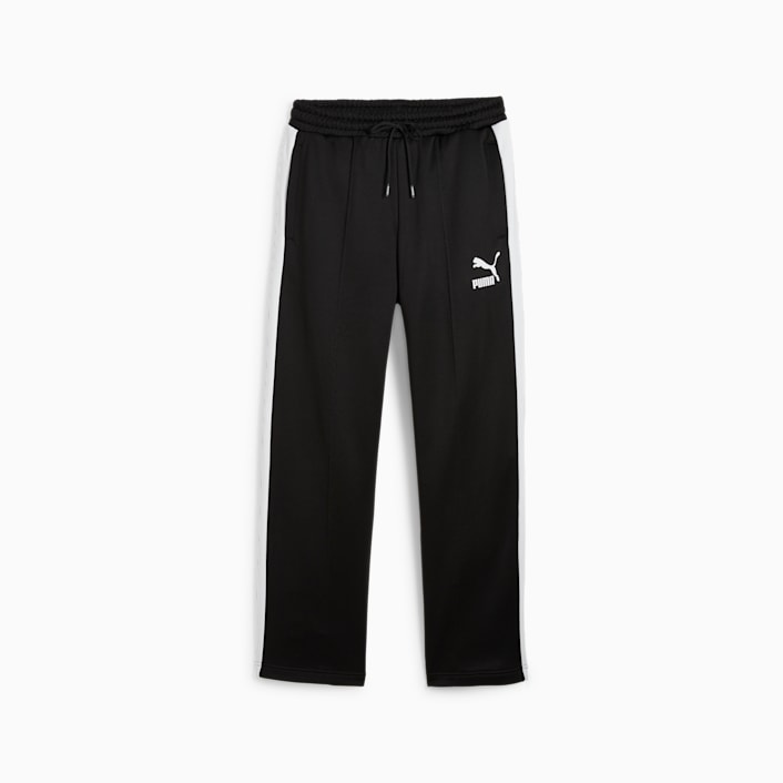 Puma black track pants store