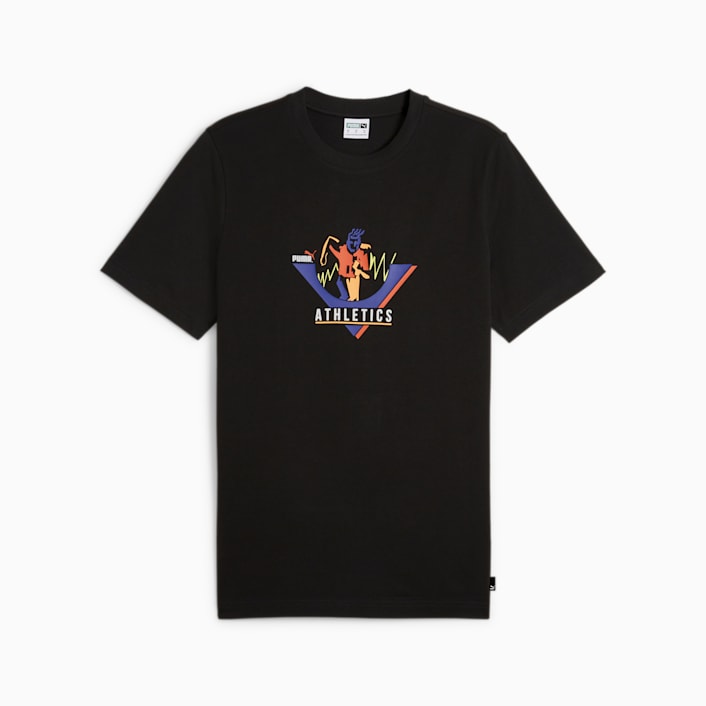 Graphics PUMA Athletics Men s Tee T shirts Top PUMA