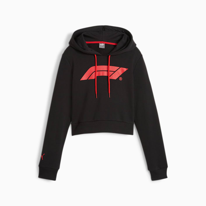 Puma black hoodie womens new arrivals