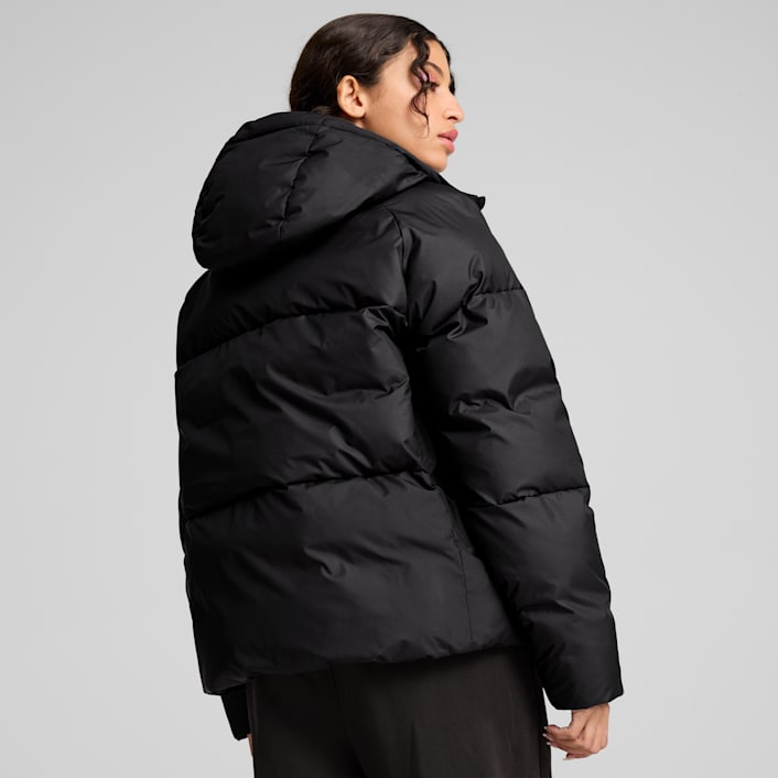 Puma black puffer jacket outlet