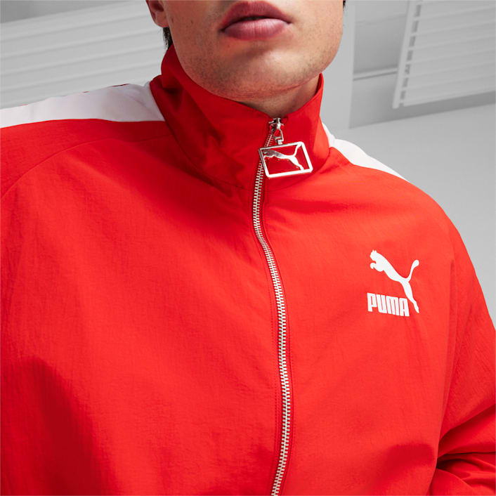 Puma archive t7 track jacket red online