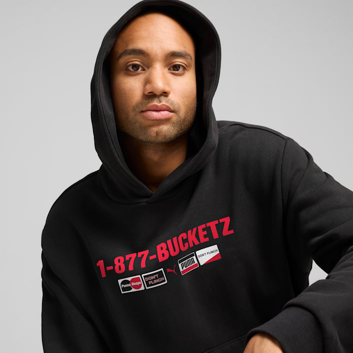 Puma basketball hoodie clearance