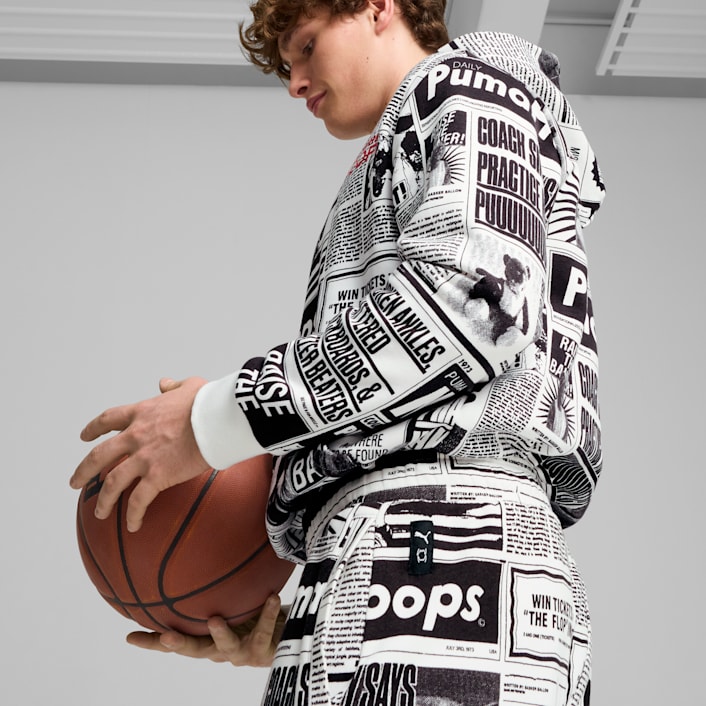 Media Day Basketball Sweat Pants Men Domino Style PUMA