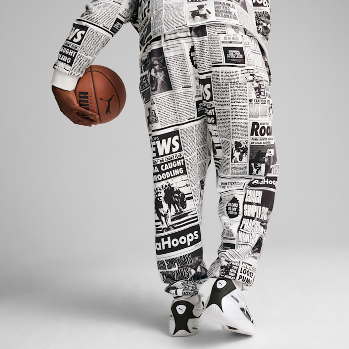 Media Day Basketball Sweat Pants Men Domino Style PUMA