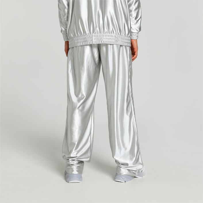 Metallic sweatpants new arrivals