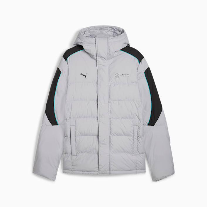 Mercedes-AMG Petronas F1® MT7+ Ecolite Padded Jacket Men | Padded Jackets |  PUMA