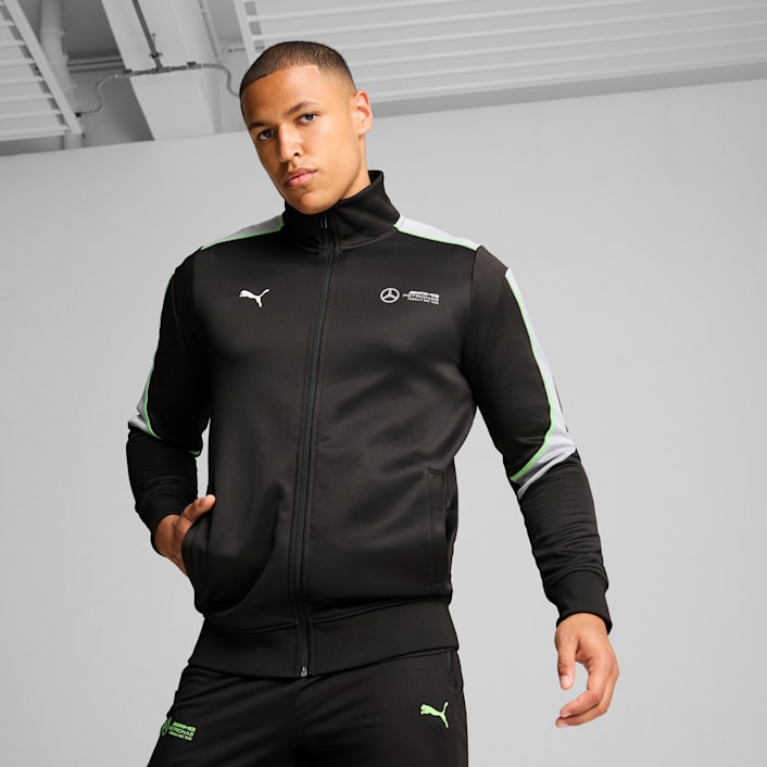 Mercedes AMG Petronas F1 MT7 Track Jacket Men PUMA