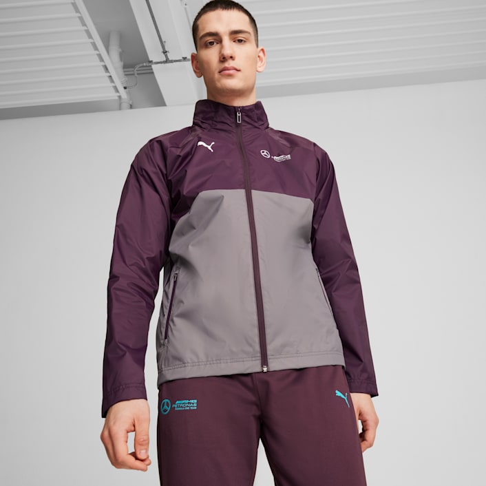 Mercedes AMG Petronas F1 Core Woven Jacket Men Water Repellent PUMA