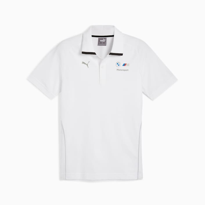 Polo Hombre BMW M Motorsport en Talla Mediano en Blanco PUMA