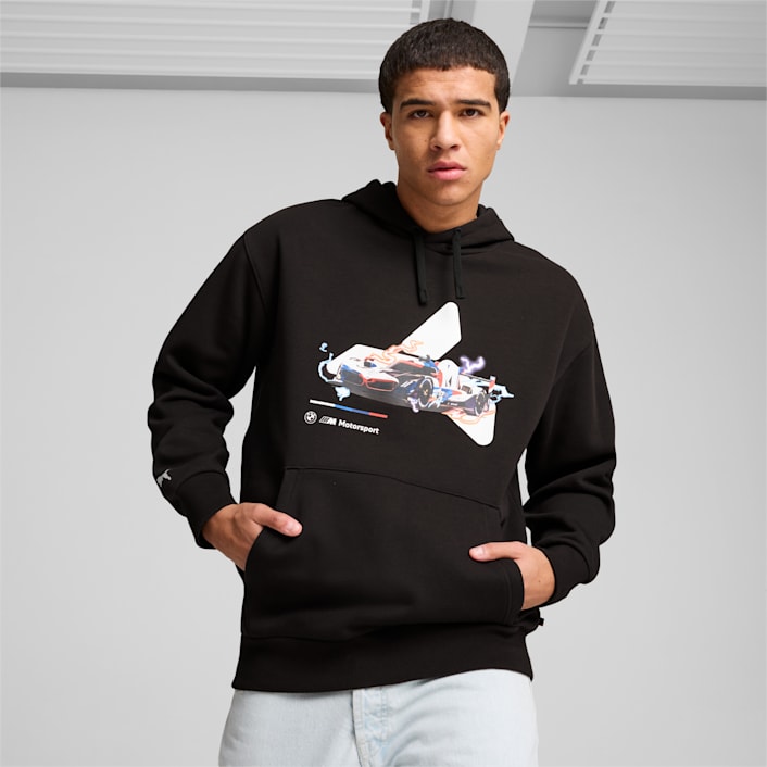 Sudadera Hombre BMW M Motorsport en Talla Chico en Negro PUMA
