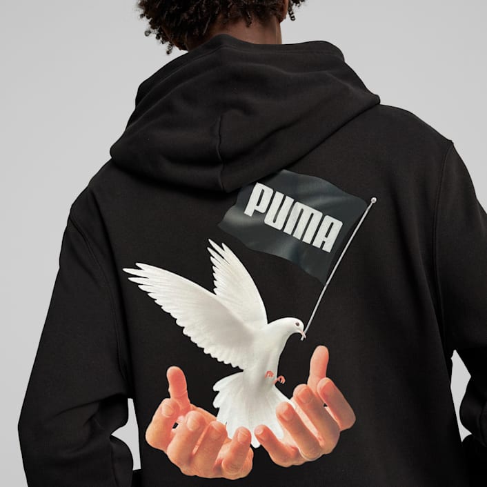 Puma x emoji men's hoodie best sale