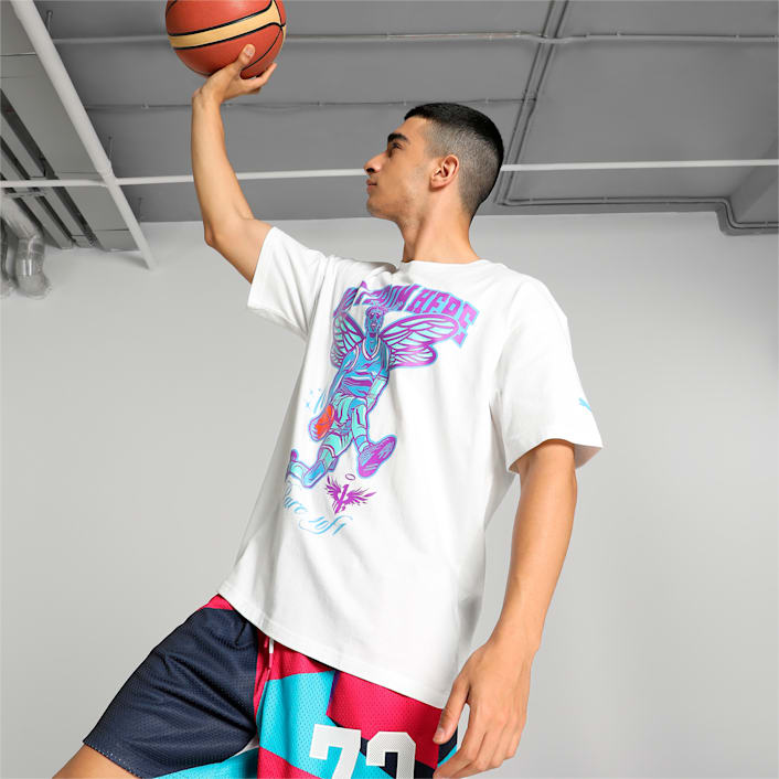 MELO CHARLOTTE Basketball Tee LaMelo Ball PUMA