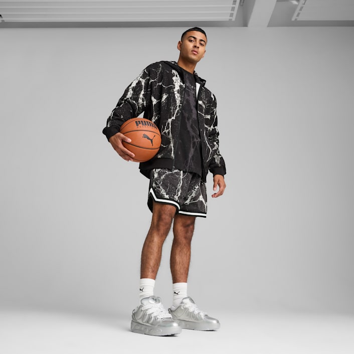 PUMA HOOPS x LAFRANCÉ Written in Chrome Basketball Shorts