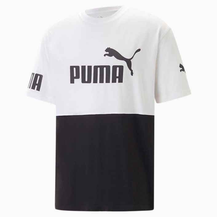 PUMA POWER Colourblock Tee Men | T-shirts & Top | PUMA