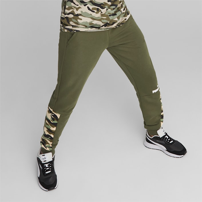 Essentials Block Camo Sweatpants Men Pants PUMA