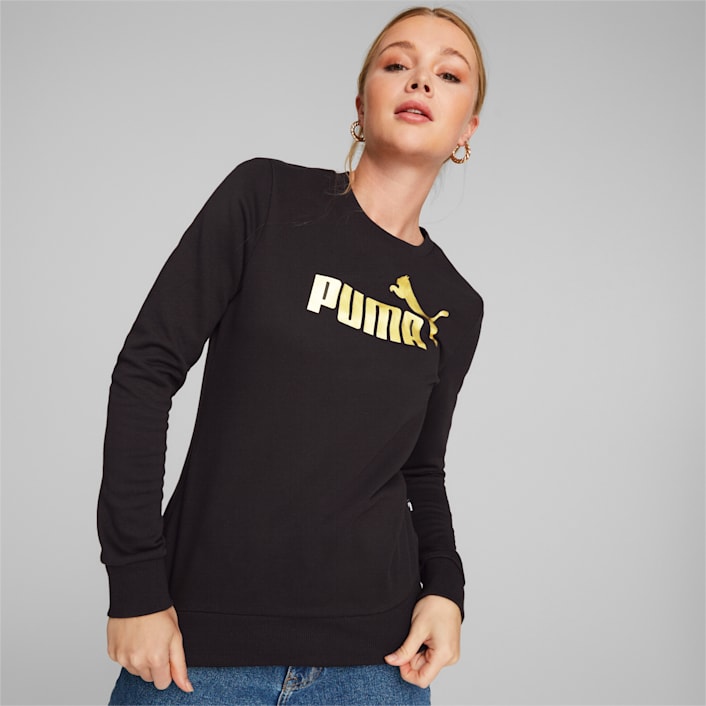 Camiseta para mujer Essentials+ Metallic Logo | | PUMA