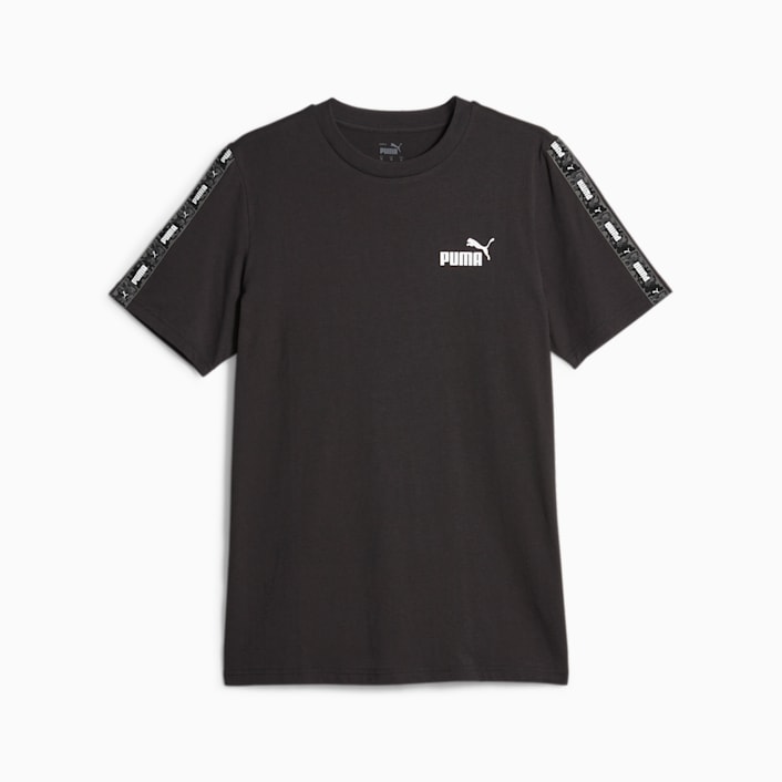Puma tape logo cropped tee shop