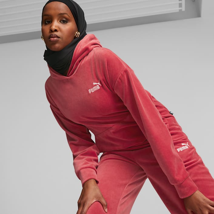 Burgundy puma 2024 hoodie