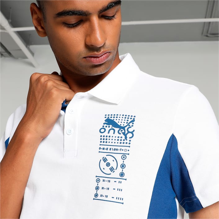 PUMA x one8 Stylized Men s Polo T shirts Tops PUMA