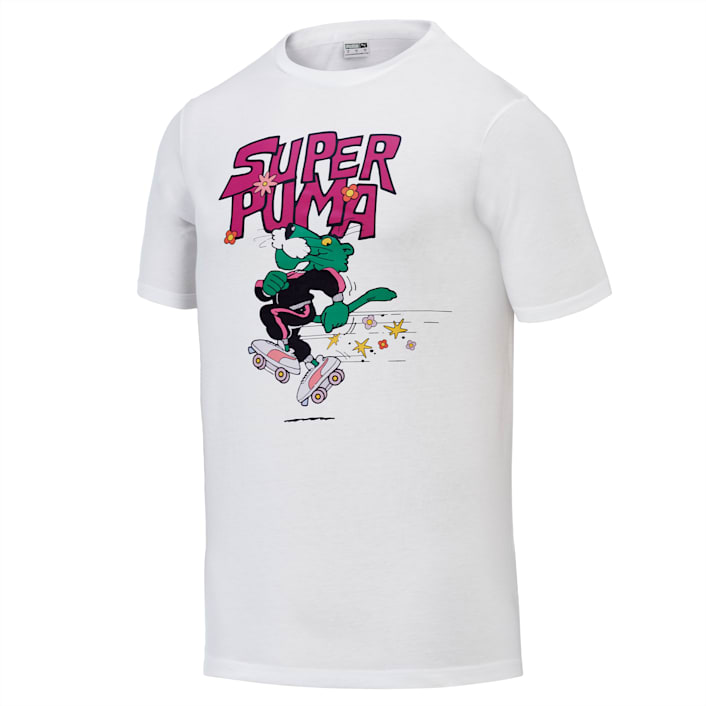Classics Logo Super Puma Tee T shirts Tops PUMA