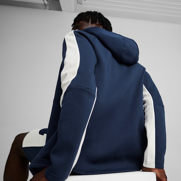 EVOSTRIPE Men's Full-Zip Hoodie | Crews & Hoodies | PUMA