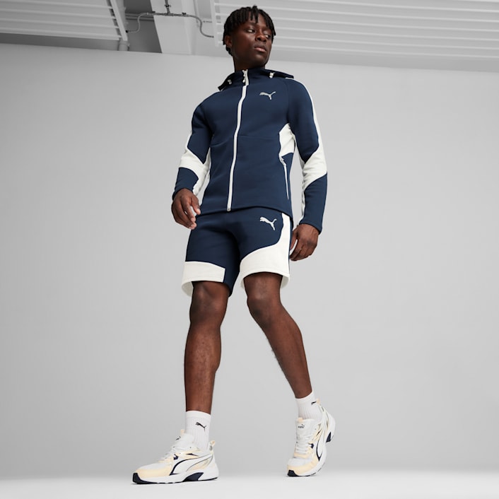 EVOSTRIPE Men s Full Zip Hoodie Crews Hoodies PUMA
