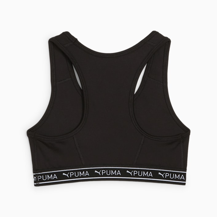 Top deportivo juvenil PUMA STRONG en Talla 11 12Y en Negro