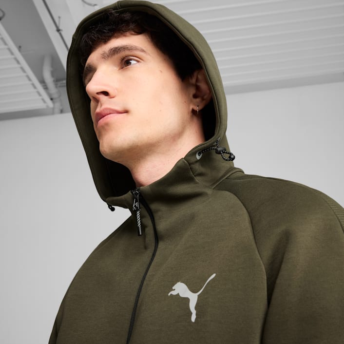 EVOSTRIPE Full Zip Hoodie Men Jackets PUMA