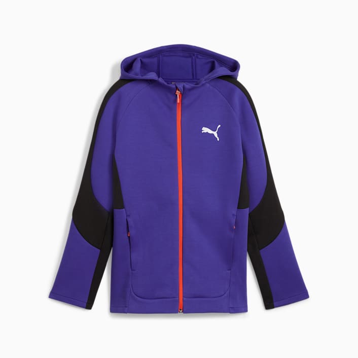 EVOSTRIPE Full Zip Hoodie Youth Clothing PUMA
