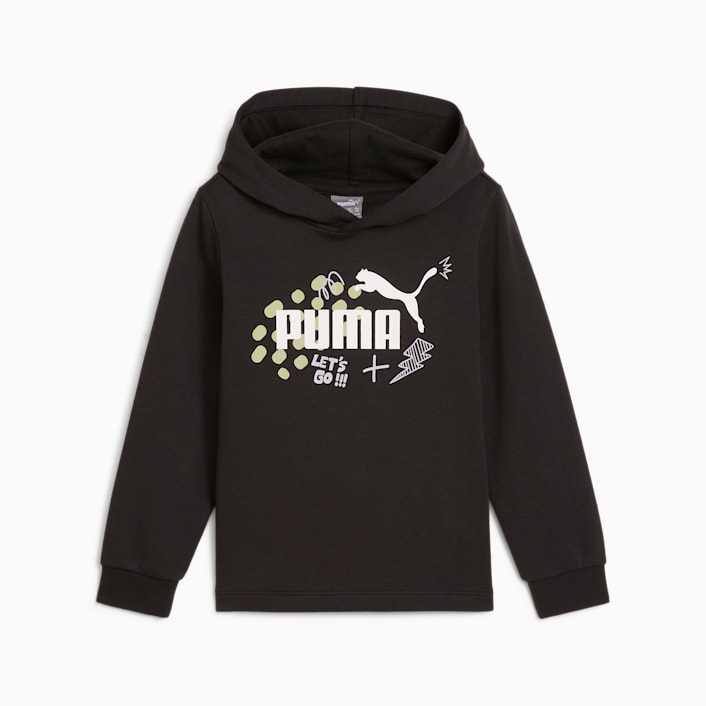 Puma furry slides hoodie clearance